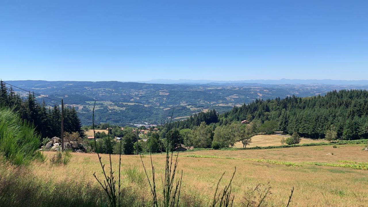 Gite " Oree Des Bois" Vertolaye Bagian luar foto