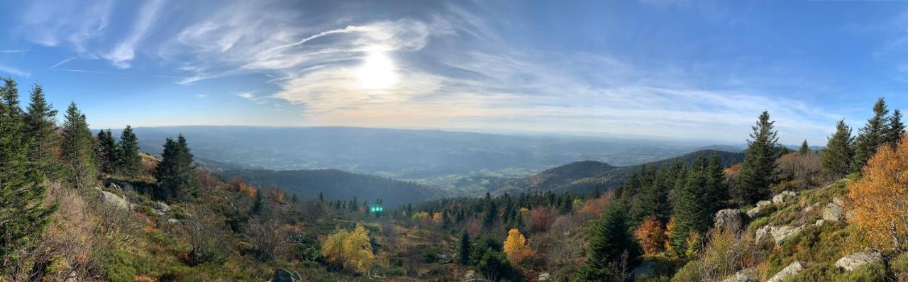 Gite " Oree Des Bois" Vertolaye Bagian luar foto