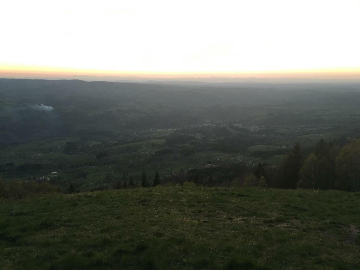 Gite " Oree Des Bois" Vertolaye Bagian luar foto